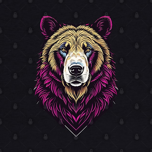 Vector Bear Illustration by DeathAnarchy